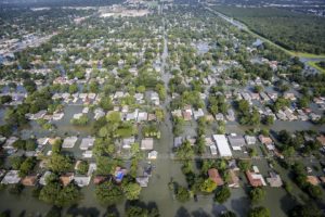2017年8月31日，热带风暴哈维在德克萨斯州东南部引发大面积洪水。