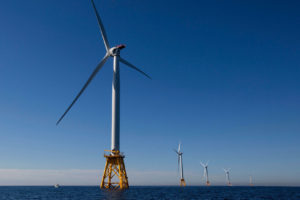 罗德岛海岸附近的Block Island Wind Farm于2016年12月开始运营。