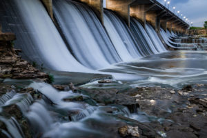 O ' shaughnessy大坝在俄亥俄州正在修理,将为城市提供电力的哥伦布在2023年年中。
