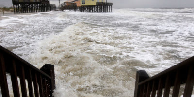 2011年9月，热带风暴李淹没了皇太子岛。