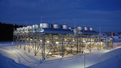 位于巴伐利亚州东南部特雷鲁特的一座5.5兆瓦的地热发电厂。