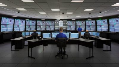 Nuscale Power的模拟器控制室位于俄勒冈州的小型模块化反应堆设计设施。