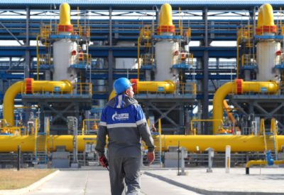 俄罗斯列宁格勒地区的Slavyanskaya压缩机站是Nord Stream 2气管道的起点。
