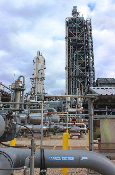 德克萨斯州的Petra Nova设施每年将捕获超过100万吨二氧化碳。