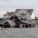 2012年，新泽西州巴内加特湾(Barnegat Bay)外曼托洛金(Mantoloking)的房屋被桑迪(Sandy)破坏。