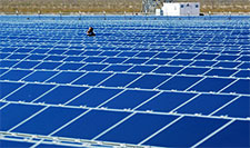 博尔德市的太阳能公用事业，NV
