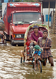 季风洪水孟加拉国